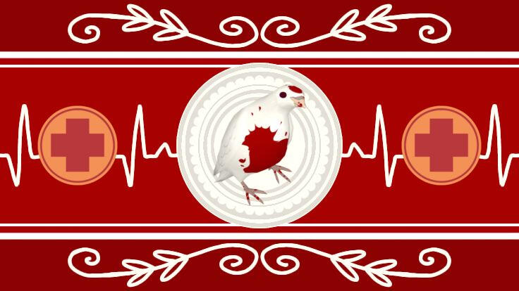 Archimedec: An xenogender relating to Medic's pet dove, Archimedes, from the video game, Team Fortress 2.