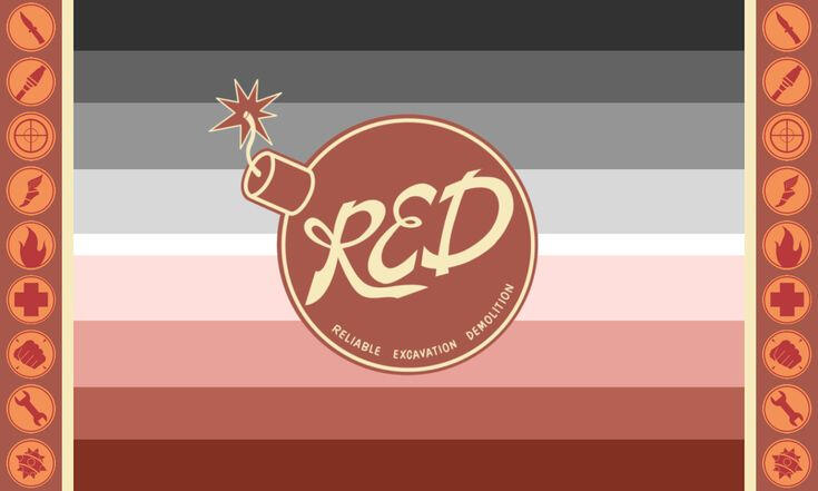 RED Team Colorgender: An xenogender relating to the color red of the RED Team from the video game, Team Fortress 2.